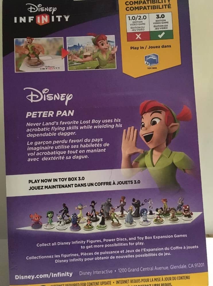 Unreleased Peter Pan 'Disney Infinity 3.0' Figure Sold for