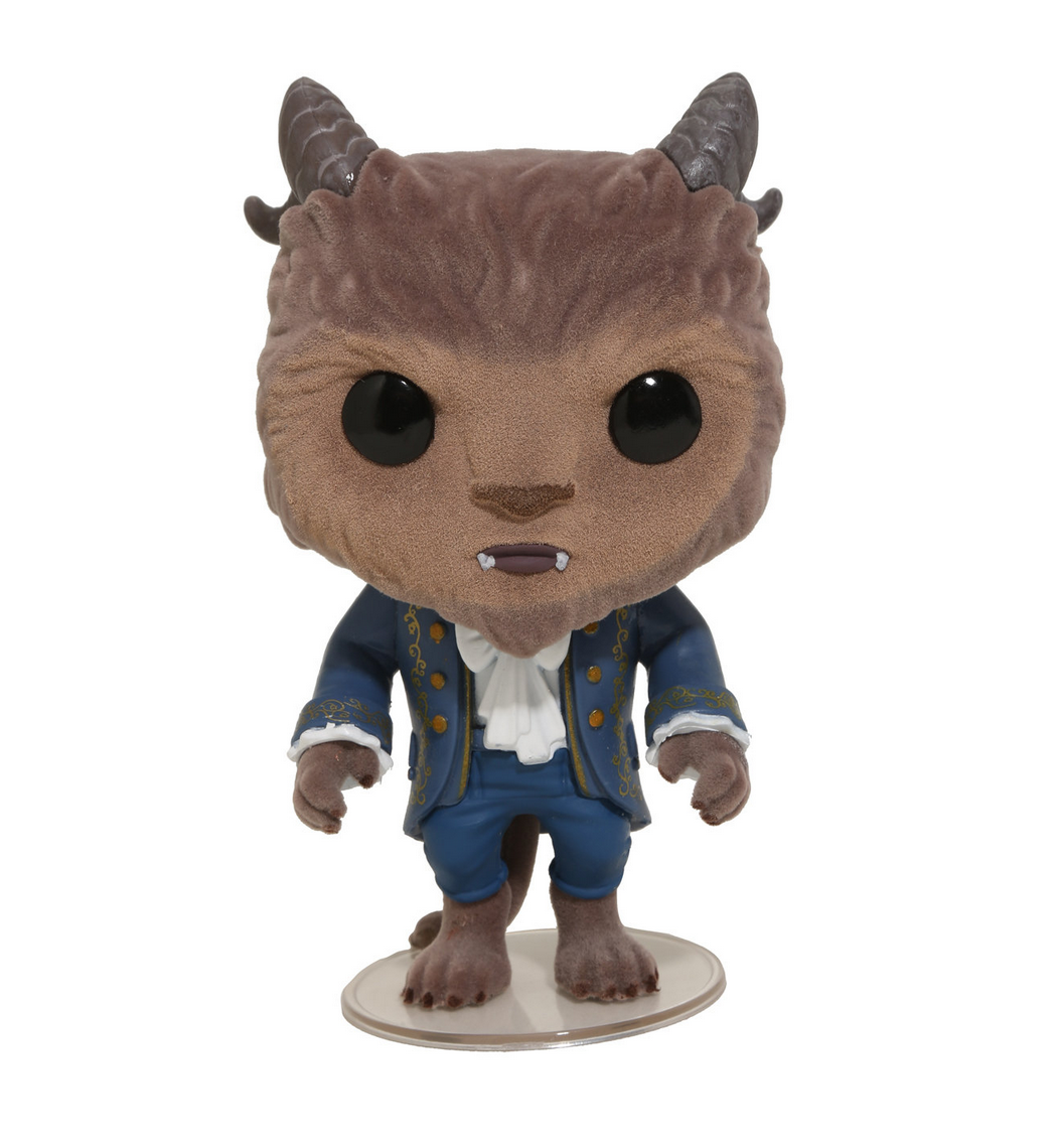 Funko Disney Beauty And The Beast Pop! Beast (Flocked) Vinyl Figure Hot Topic Exclusive