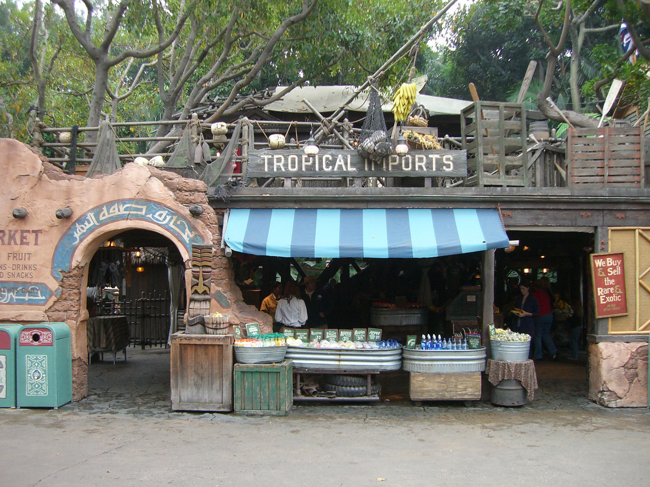Tropical Imports will close to become stroller parking in Adventureland at Disneyland Park