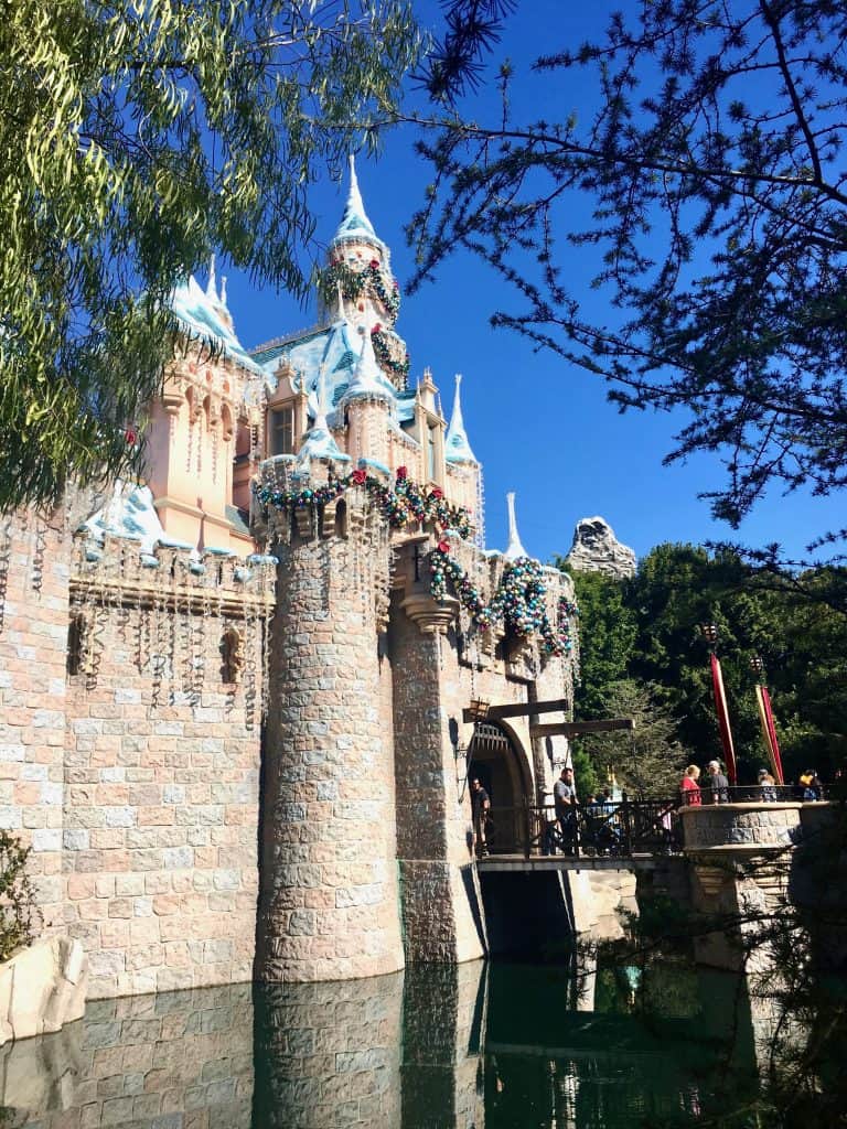 Disneyland Side Castle Holiday