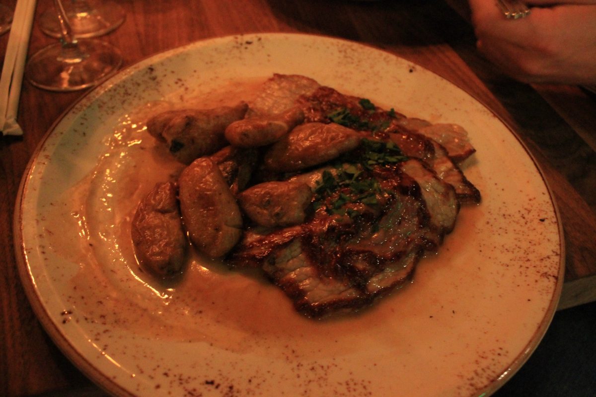 Saltimbocca - Veal Scaloppine, Prosciutto, Sage, Parmigiano Potato - $32.00