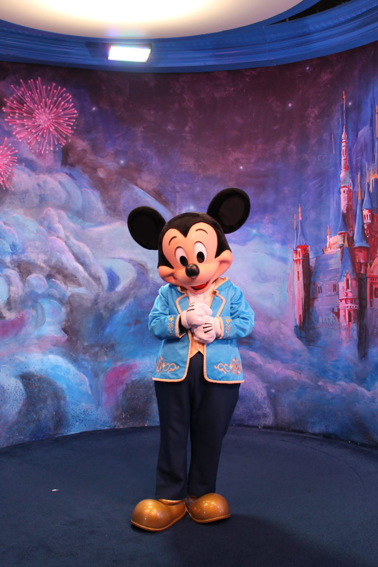 Meet Mickey at Gardens of Imagination, Shanghai Disneyland, Summer 2018.