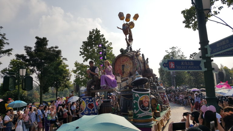 Mickey's Storybook Express at Gardens of Imagination, Shanghai Disneyland, Summer 2018.