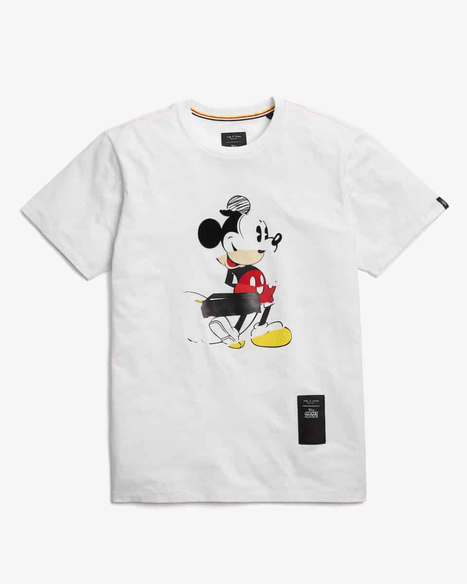 Photo of rag x bone's Mickey T-shirt from Mickey 90th collection