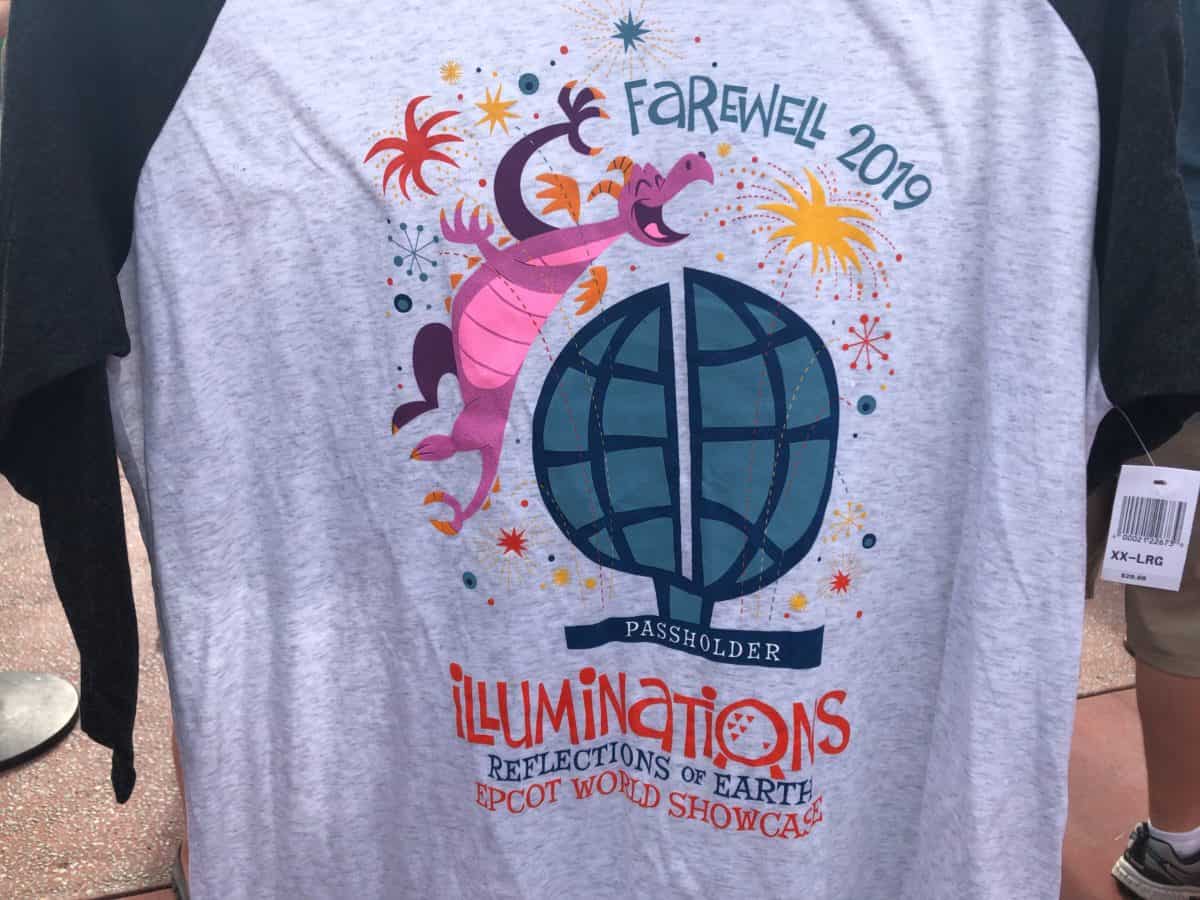 IllumiNations Reflections of Earth Farewell Merchandise Epcot june 2019 10