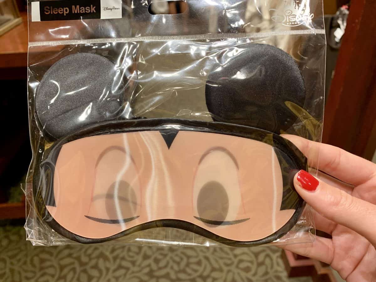 Sleep Masks Featuring Mickey Mouse Minnie Mouse and Aurora Disney's Grand Californian Hotel and Spa