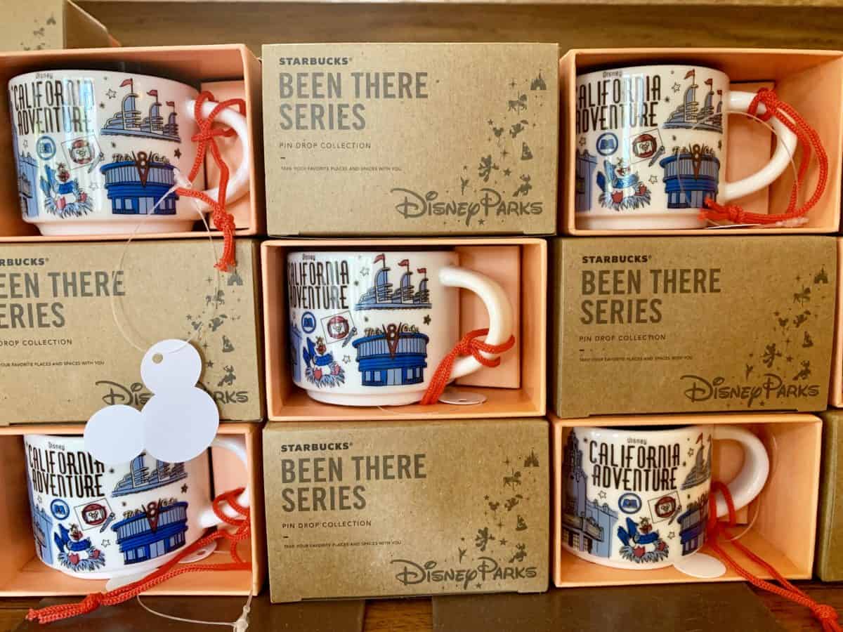 Starbucks "Been There" Mug Ornament Disneyland and Disney California Adventure