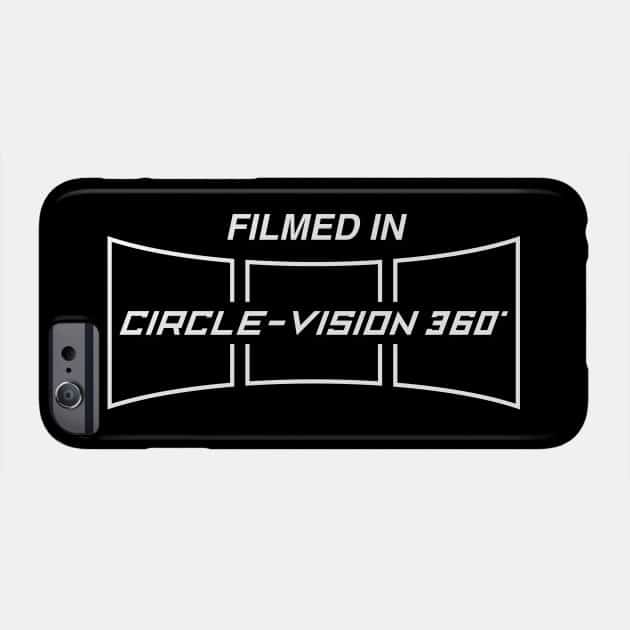 Filmed in Circle Vision 360 Phone Case TeePublic