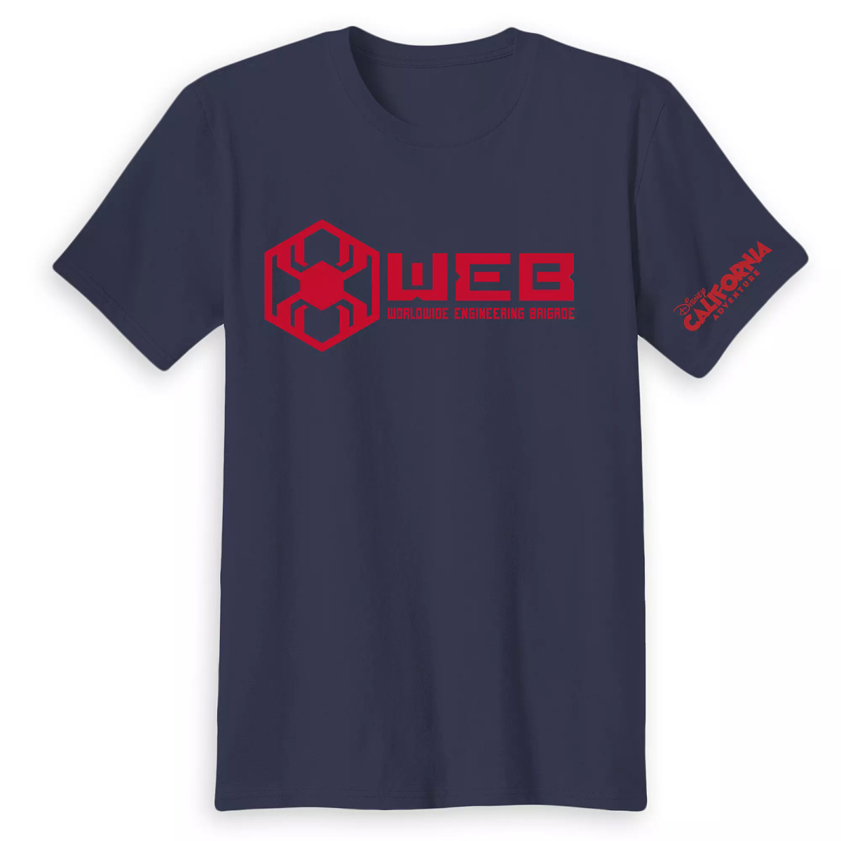 W.E.B. Worldwide Engineering Brigade T Shirt for Adults Disney California Adventure