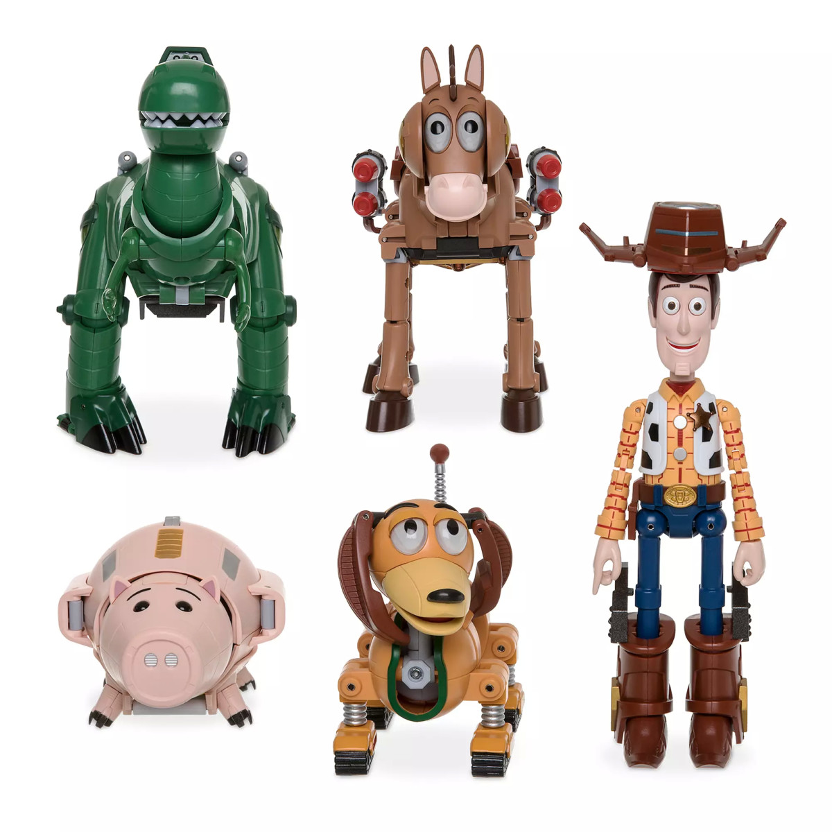 Woody Robo Sheriff Star Transforming Action Figure by Bandai Toy Story