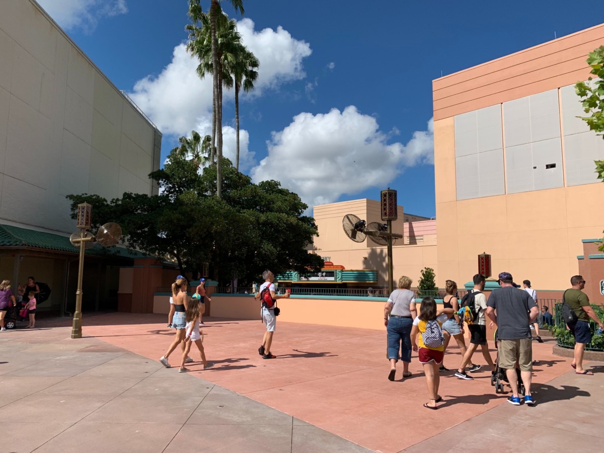disneys hollywood studios chinese theatre mickey and minnies runaway railway lanterns queue revealed august 2019 8