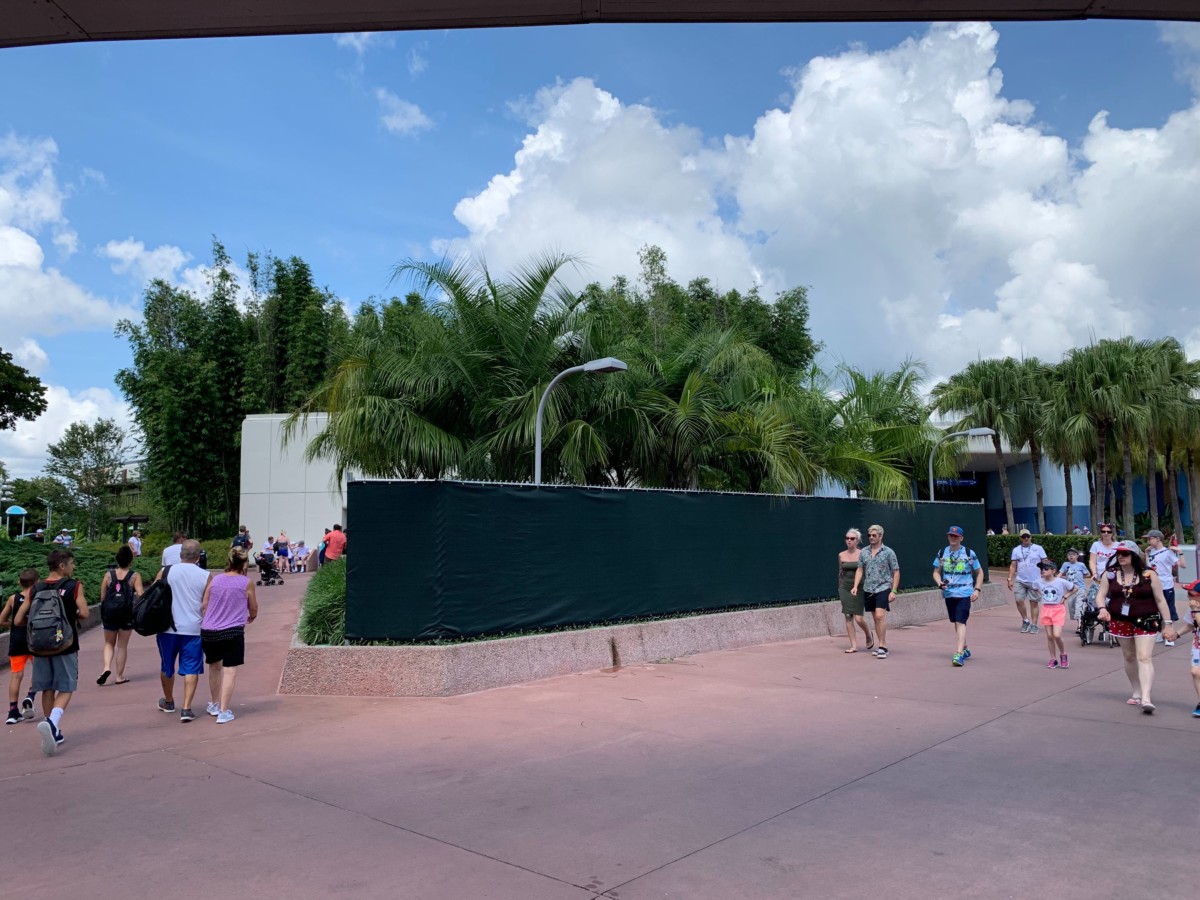 epcot future world east pathway expansion august 2019 2