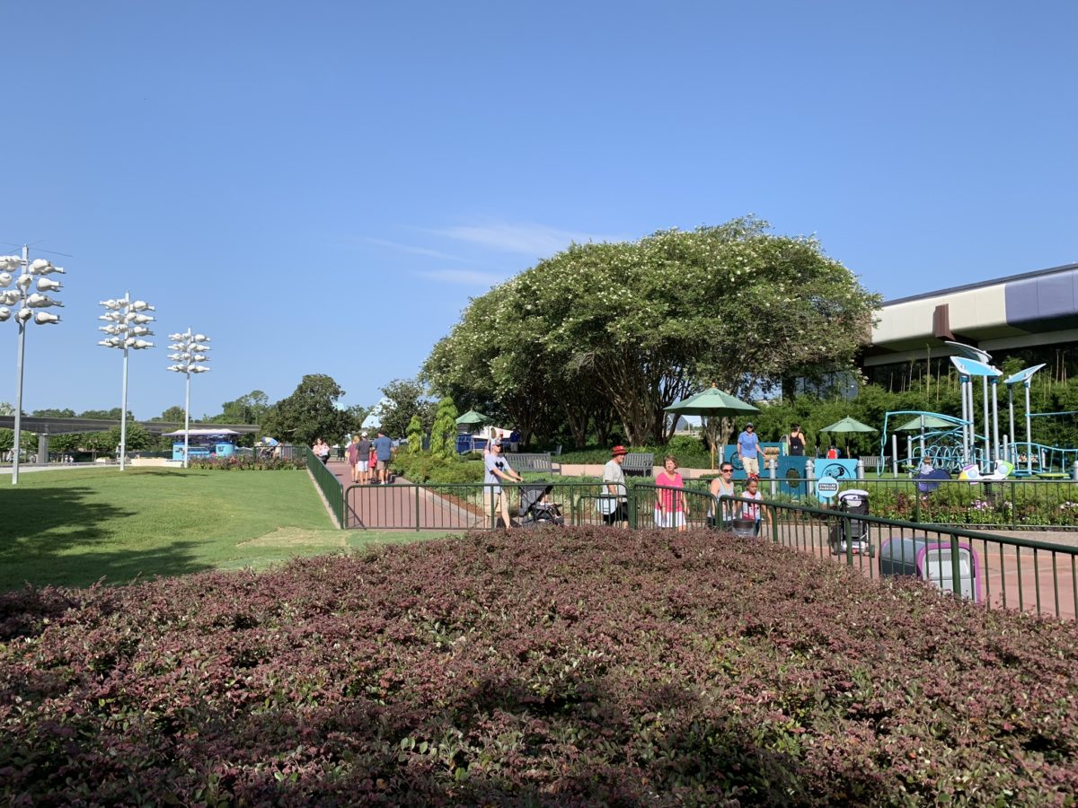 epcot future world east pathway expansion august 2019 3