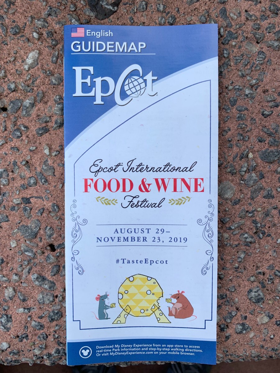 epcot international food wine festival 2019 guidemap 1