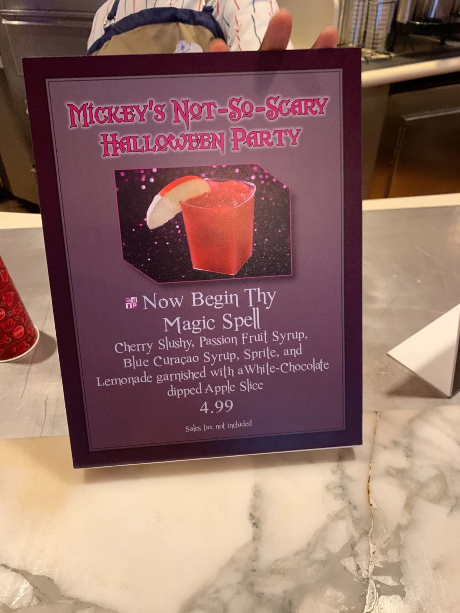 mickeys not so scary halloween party 2019 drinks now awaken the magic spell review august 2019 4