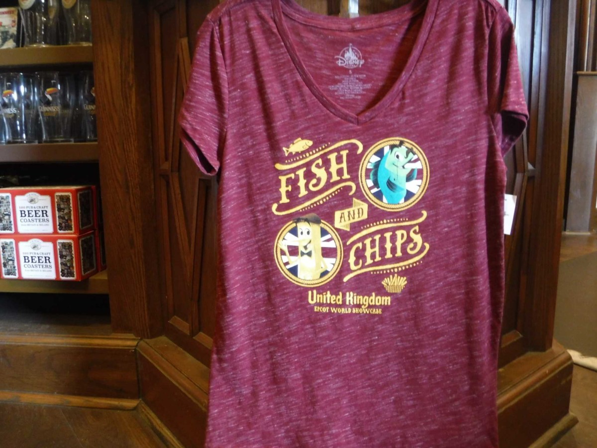 fish chips merch epcot