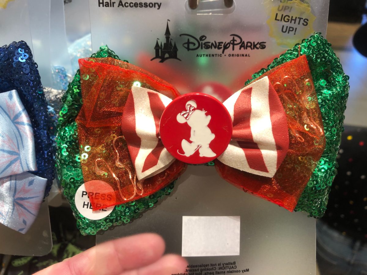 Minnie Holiday Hair Bow
