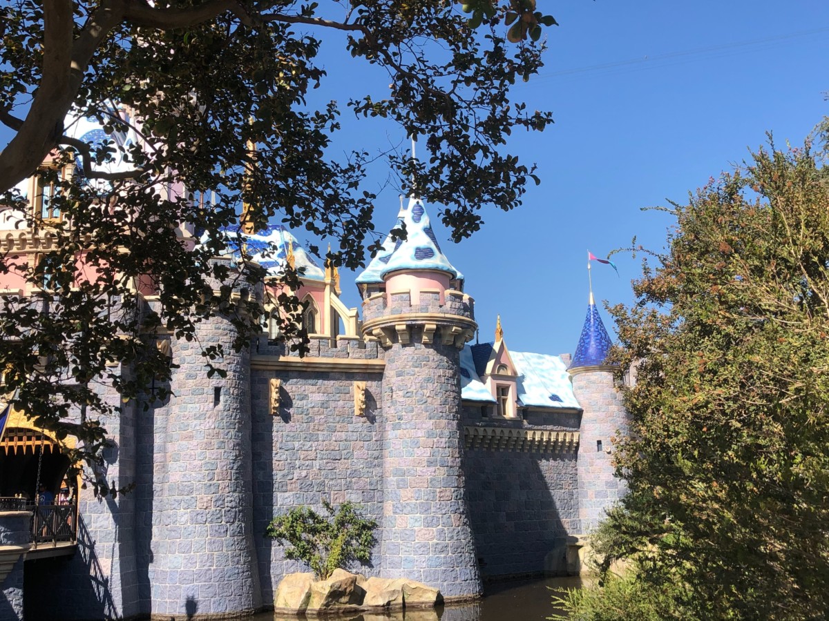 disneyland sleeping beauty castle snow expands oct 2019 6