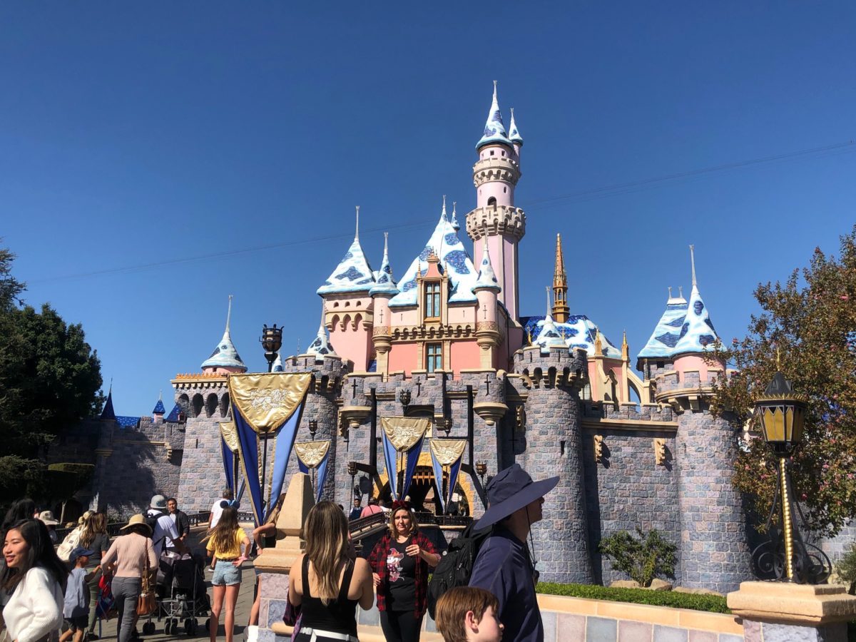 disneyland sleeping beauty castle snow expands oct 2019 8