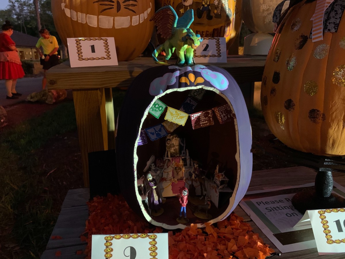 fort wilderness pumpkin display 2019 7