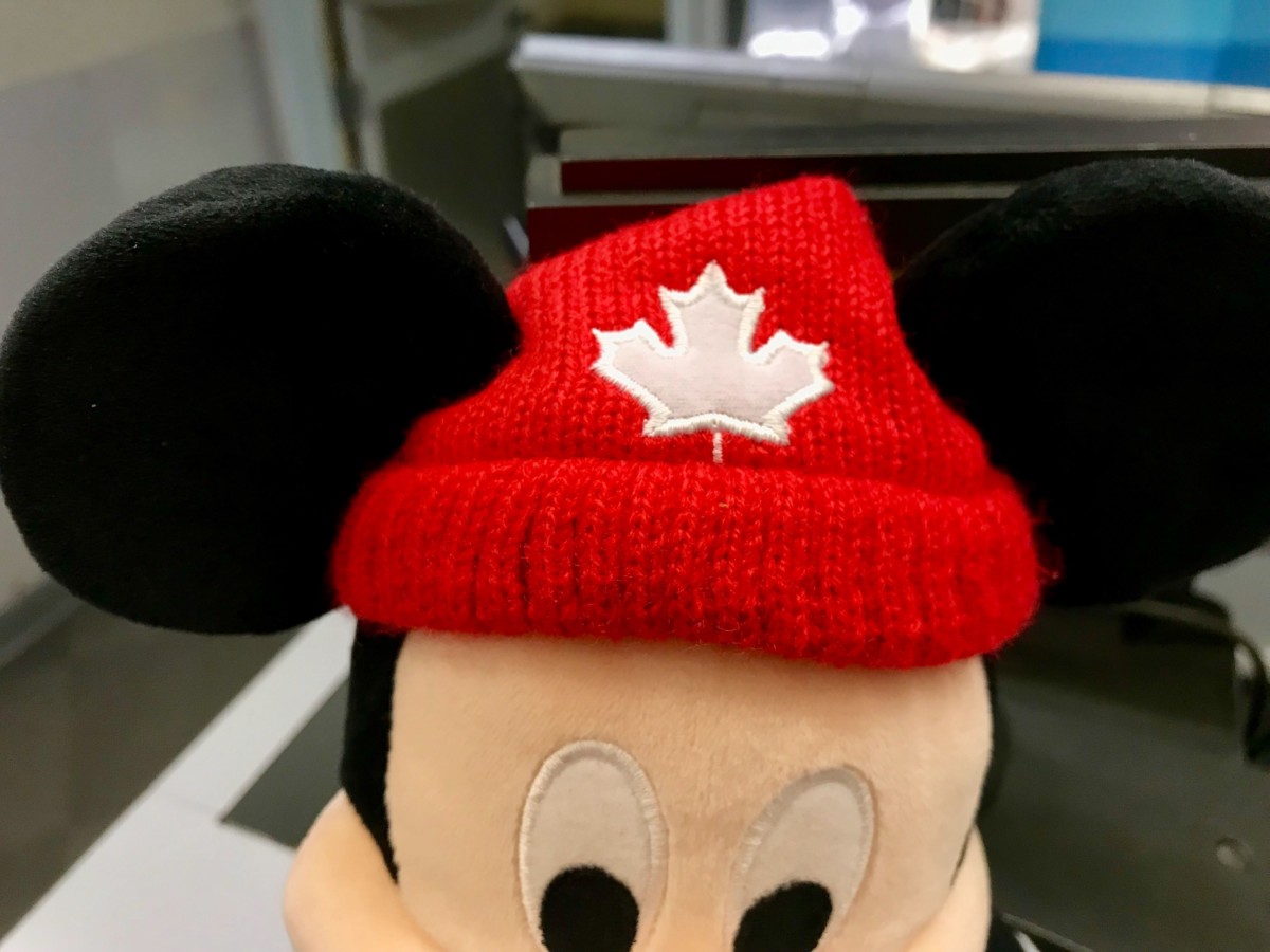 Mickey Mouse Canada Plush - $29.99 