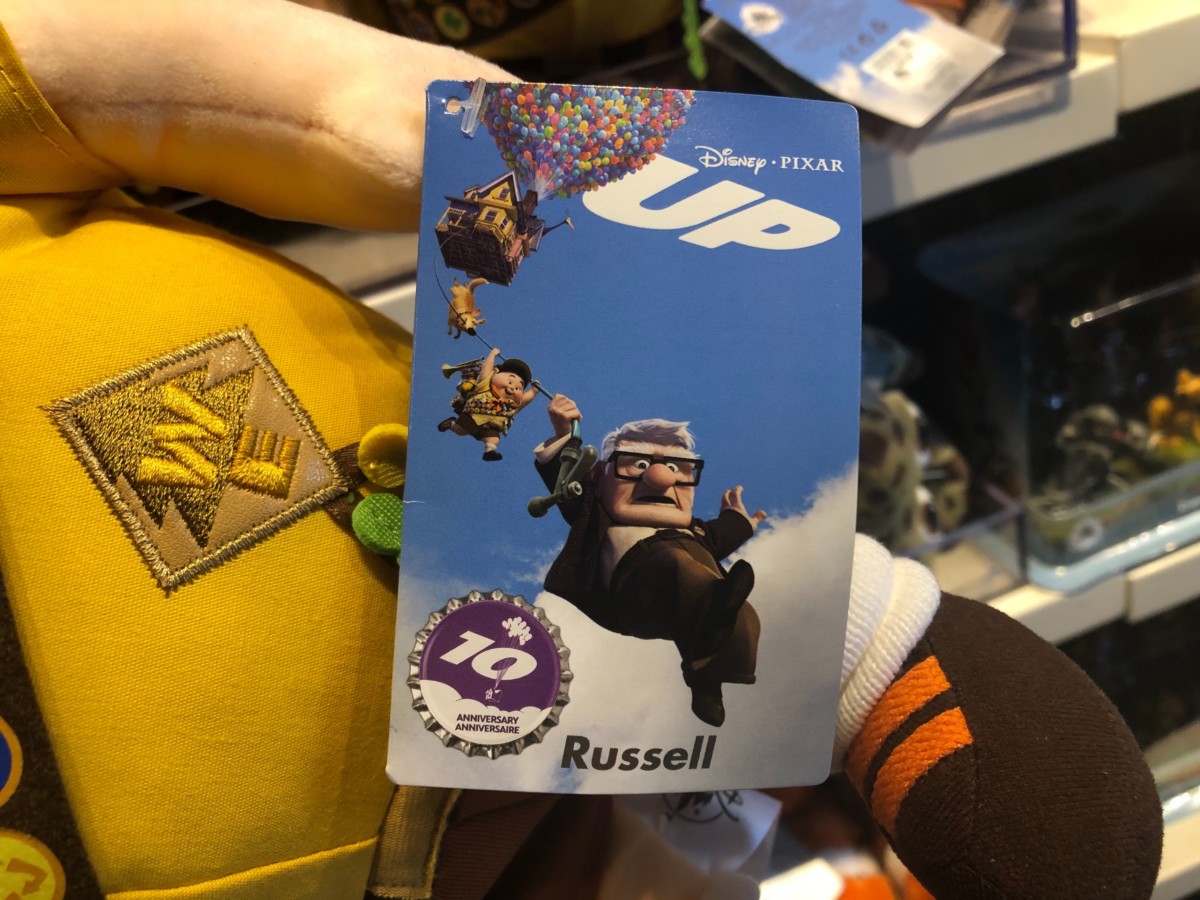 anniversary UP Pixar Dug and Russel Plush 4