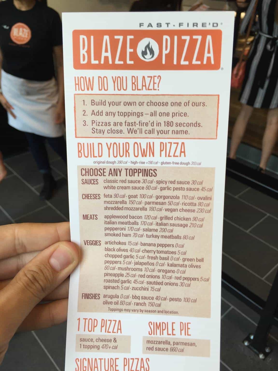Blaze Pizza Gluten Free Crust Ingredients REVIEW: Blaze Pizza Fires Up Counter Service Options at Disney Springs