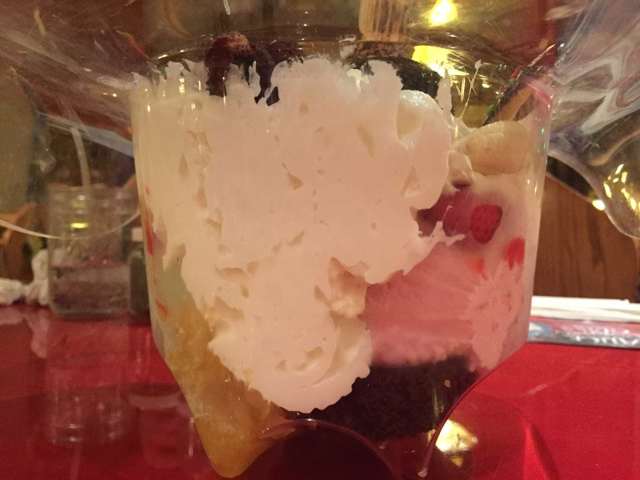 10 Gallon Hat dessert at Whispering Canyon