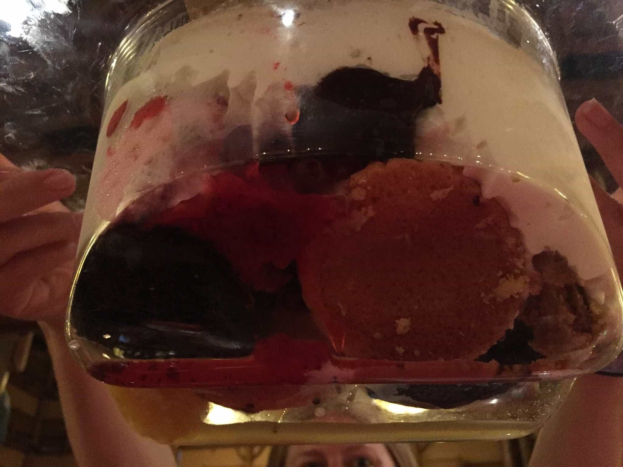 10 Gallon Hat dessert at Whispering Canyon