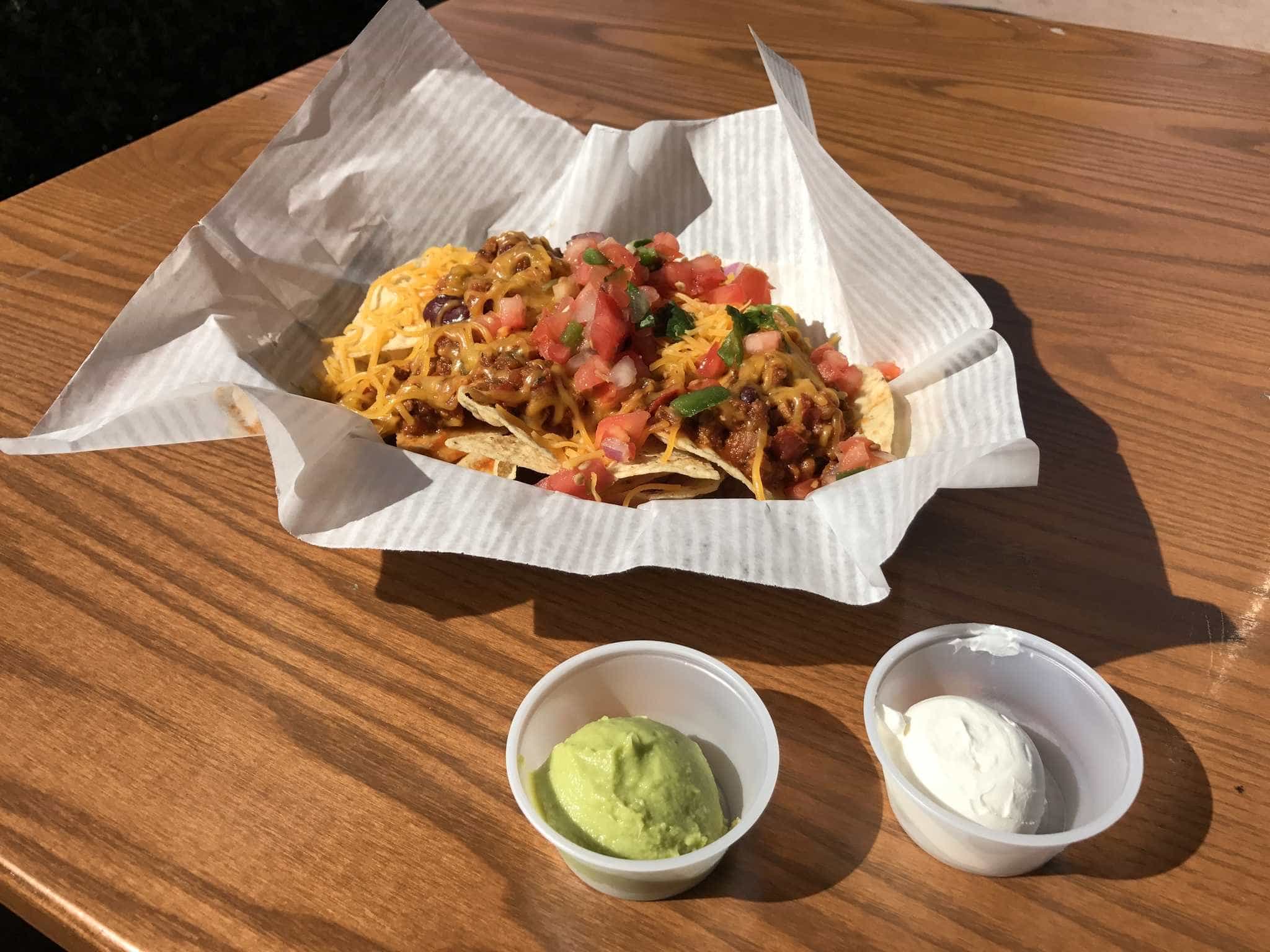 Loaded Chili-Cheese Nachos ($10.49)