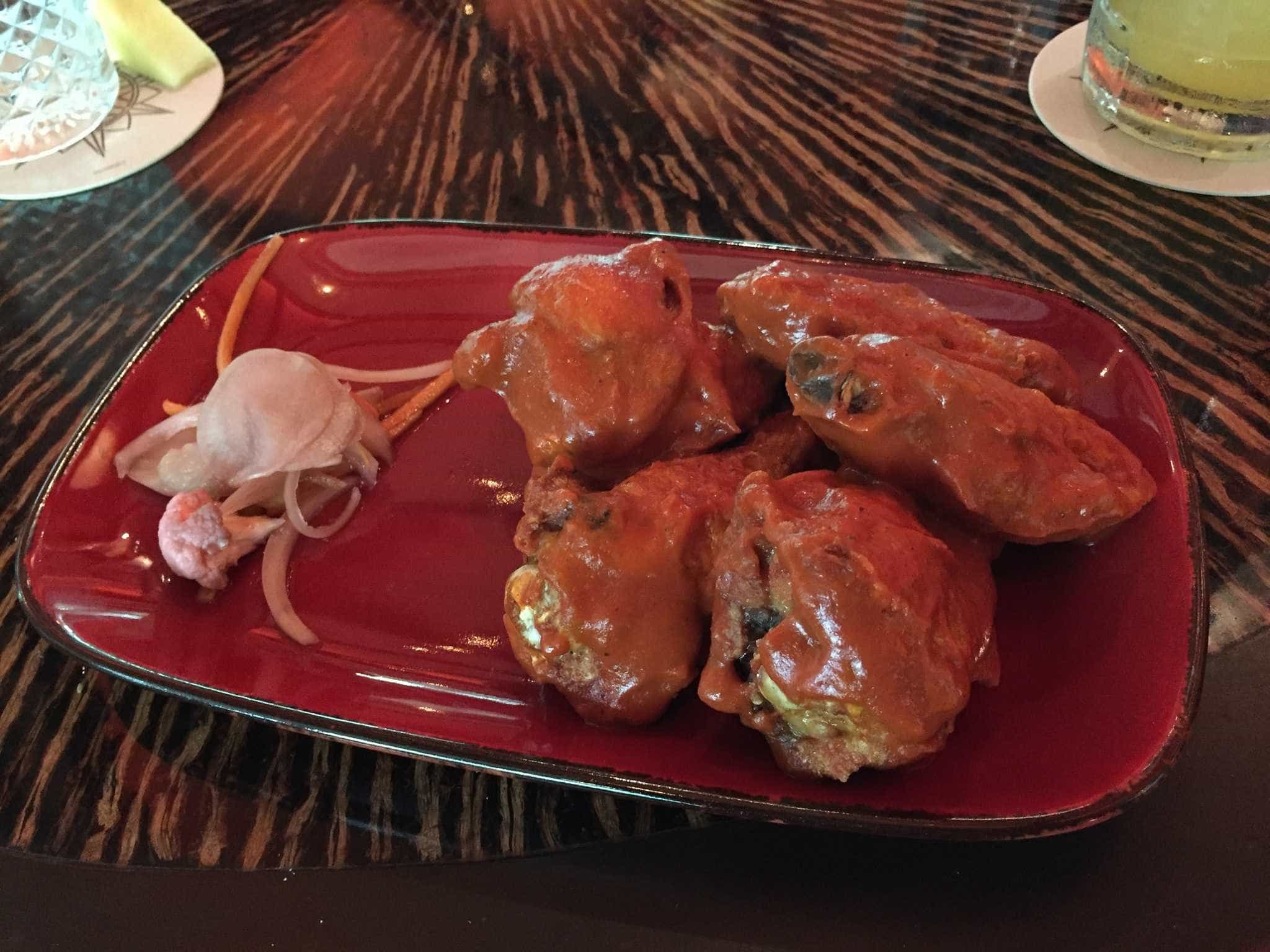 Indian Butter Chicken Wings ($9)