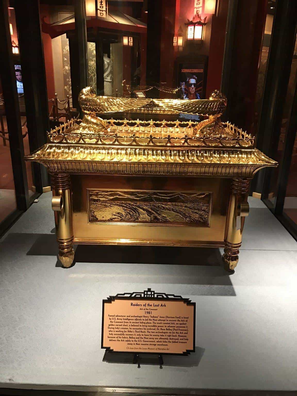 The Ark from Raiders of the Lost Ark, now at Disney's Hollywood Studios