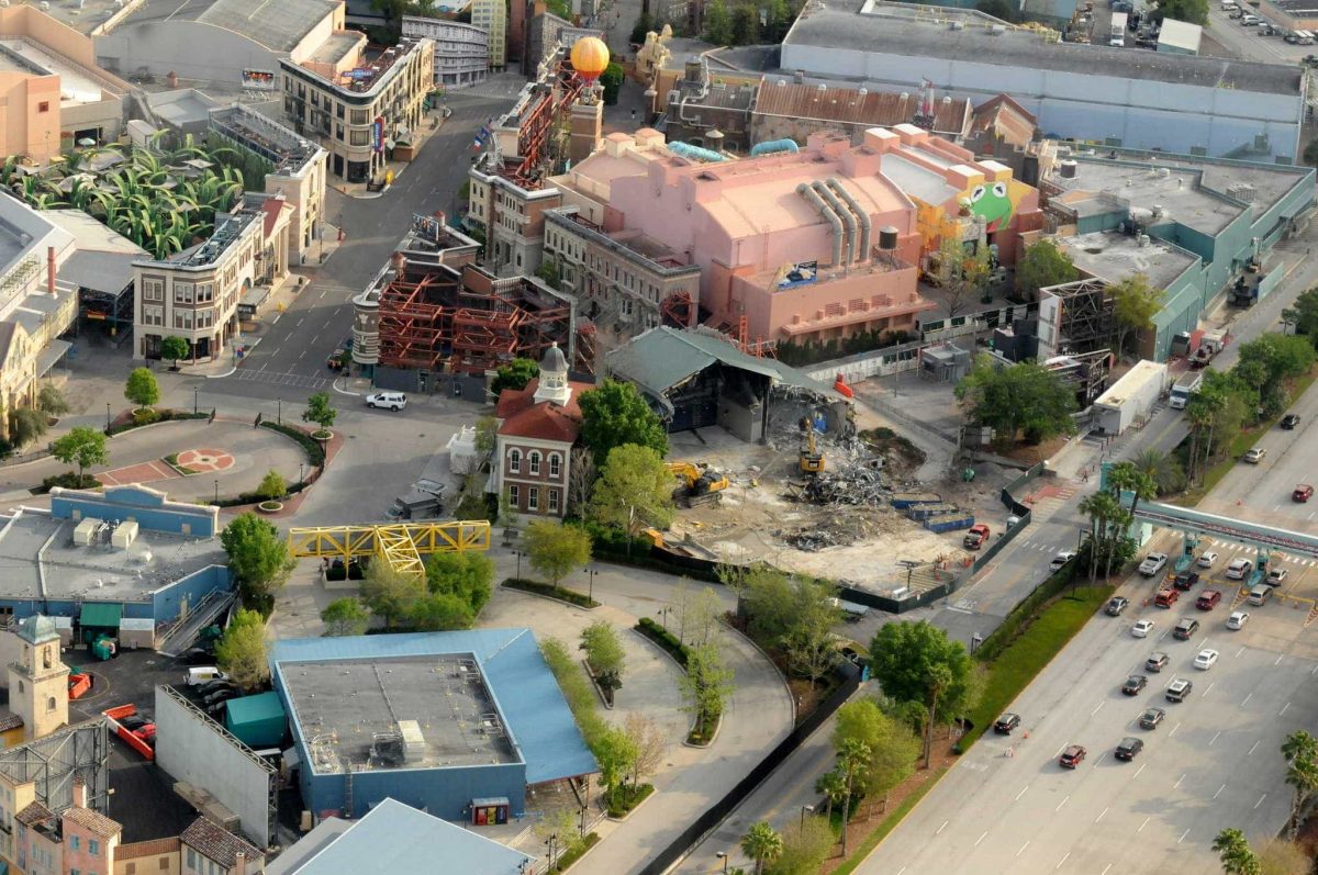 Photos Video Take An Aerial View As Demolition Begins At Disneys