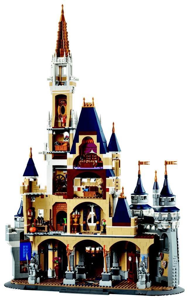 レゴ ディズニー「シンデレラ城（71040）」の画像が公開されました