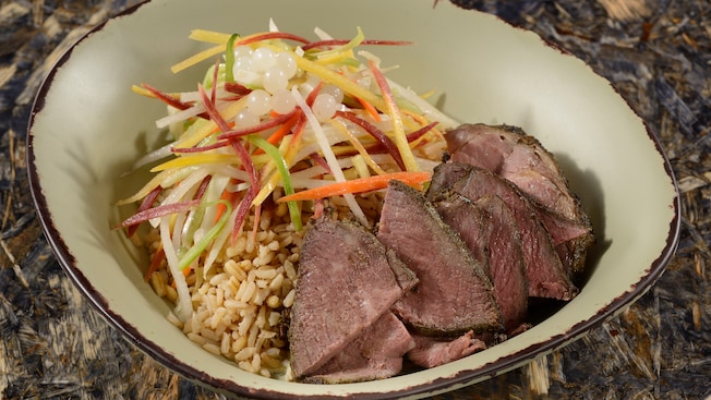 A dish from the Satu'li Canteen in Pandora: The World of AVATAR