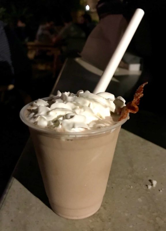 REVIEW: Bourbon & Candied Bacon Enhance Chocolate Milkshakes in Dino-land at Disney's Animal Kingdom