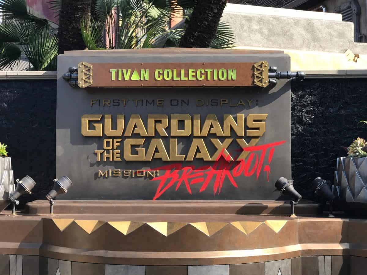 PHOTOS: Marquee Sign & Final Facade Details Revealed for Guardians of the Galaxy - Mission Breakout at California Adventure