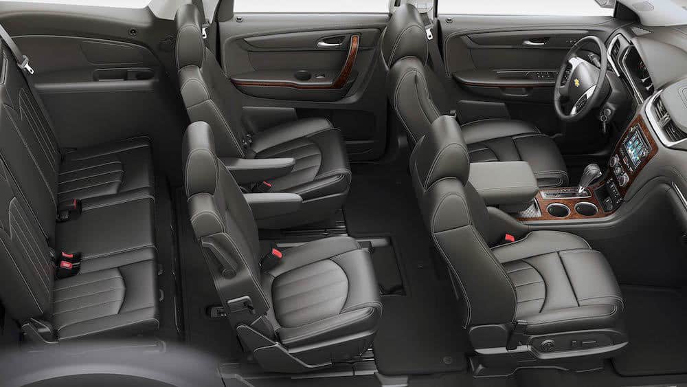 The spacious interior seats up to 6 guests along with the driver.