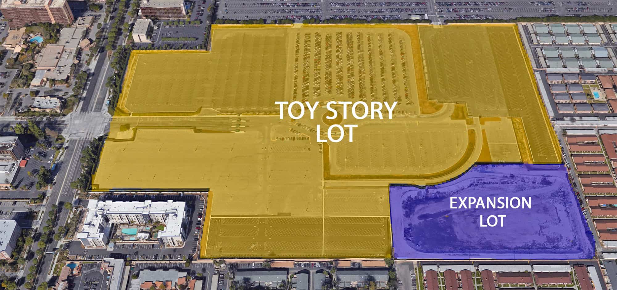 toy story parking structure