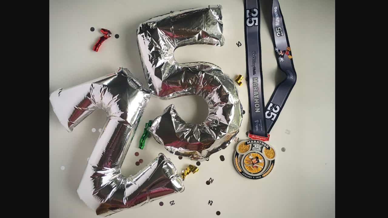 Medals Revealed for 25th Anniversary of the Walt Disney World Marathon Weekend