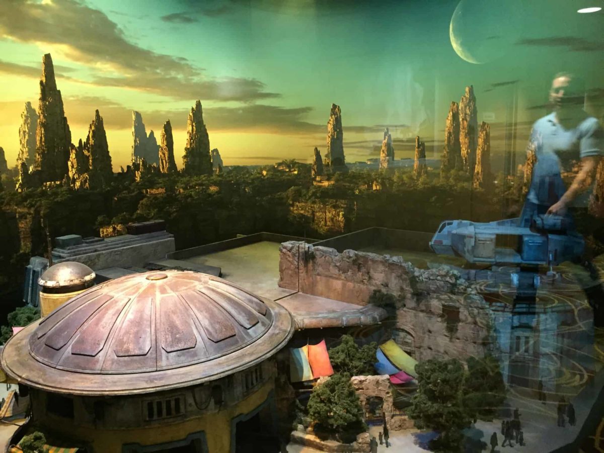 PHOTOS: "Star Wars: Galaxy's Edge" Model Now on Display at Disney's Hollywood Studios