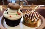 REVIEW: Birthday Cake Bread Pudding and Cookies & Cream Cupcake at Saratoga Springs