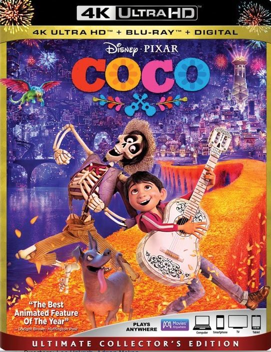 Coco Coming To 4k Ultrahd Blu Ray Dvd On February 27th Wdw News Today