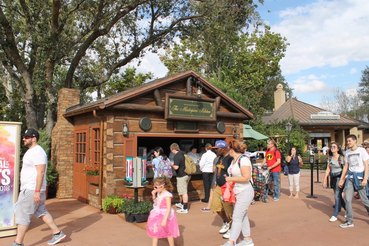 "The Masterpiece Kitchen" Food Studio at the Epcot International Festival of the Arts