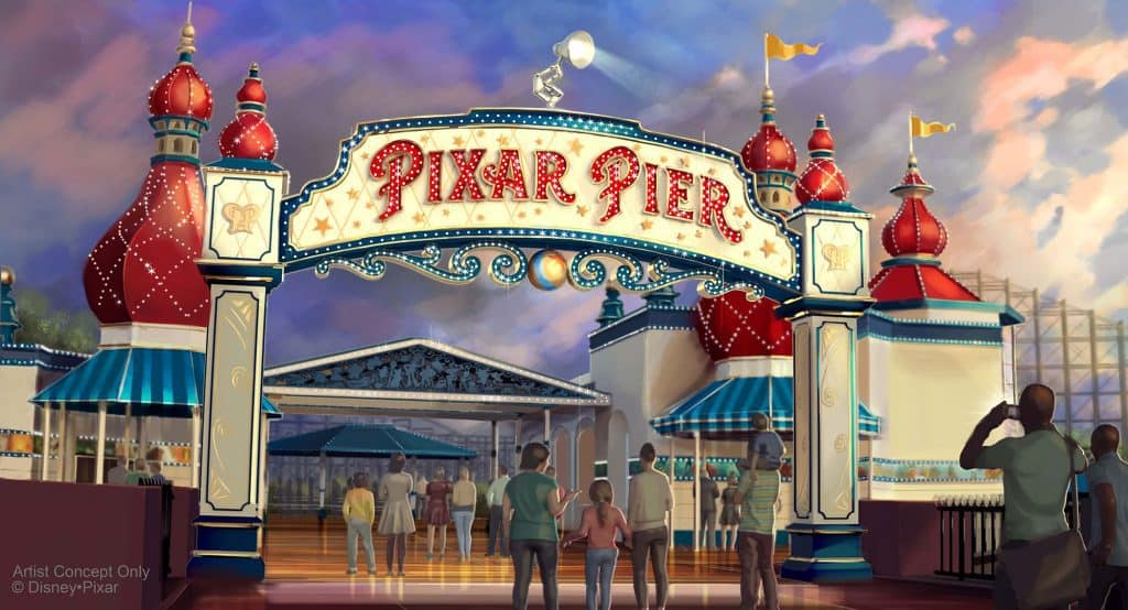 Disney California Adventure Pixar Pier 2018 Incredicoaster Pin Pixar Fest 2018 