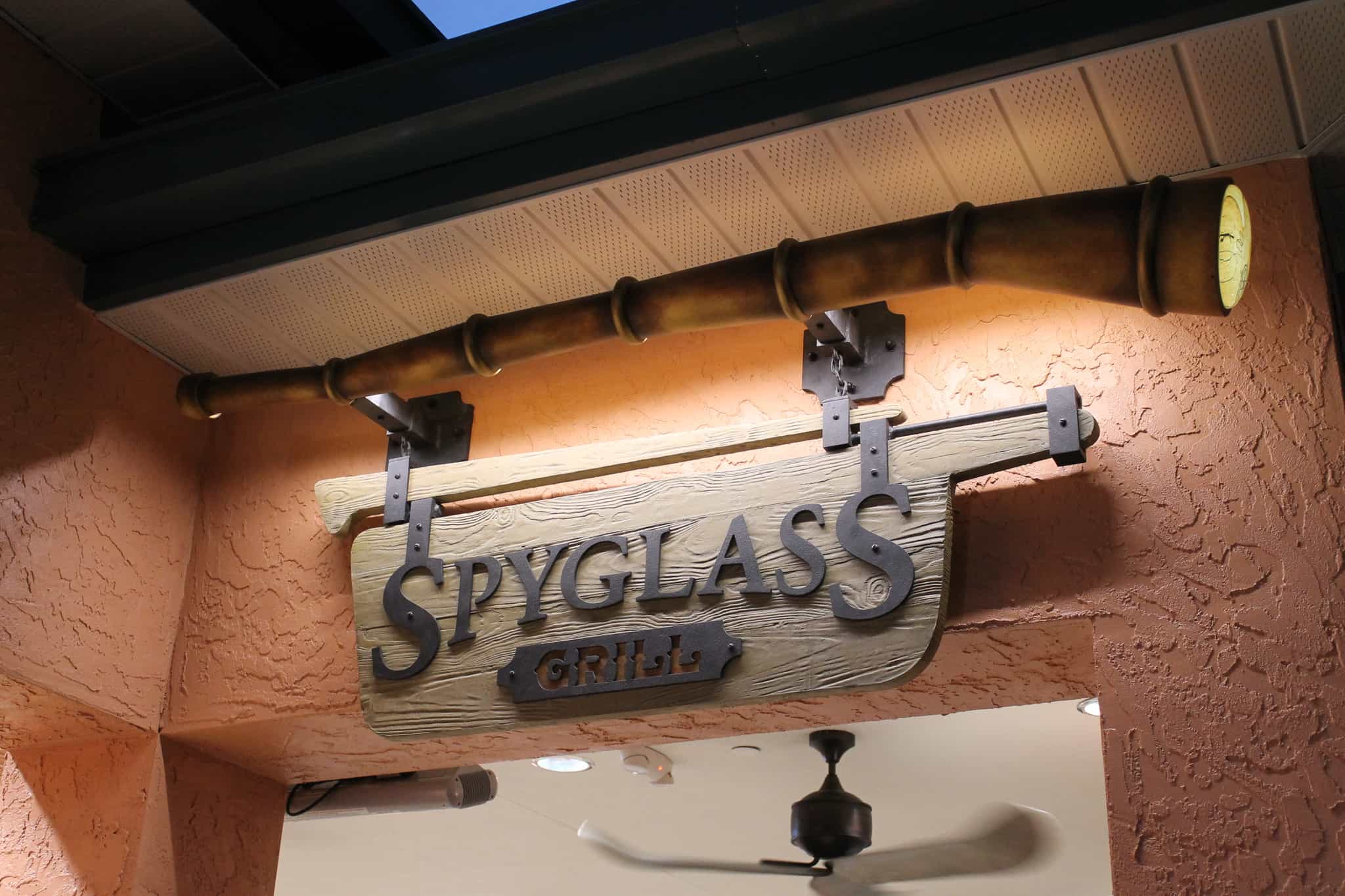 Spyglass Grill sign