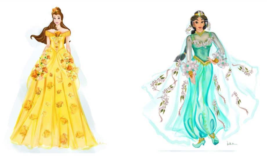disneyland paris pirate and princess festival dress concept art