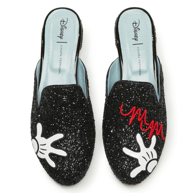 Minnie Mouse Glove Mules for Women by Chiara Ferragni