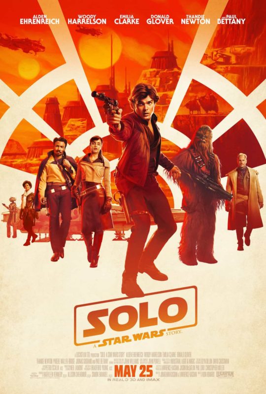 Lucasfilm Releases The Official Group Poster For "Solo: A Star Wars Story"