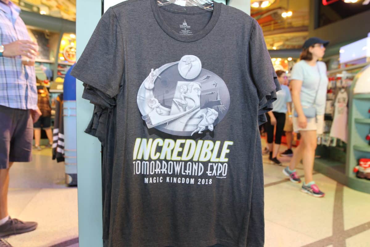 Adult T-Shirt - $27.99 Incredible Tomorrowland Expo Merchandise